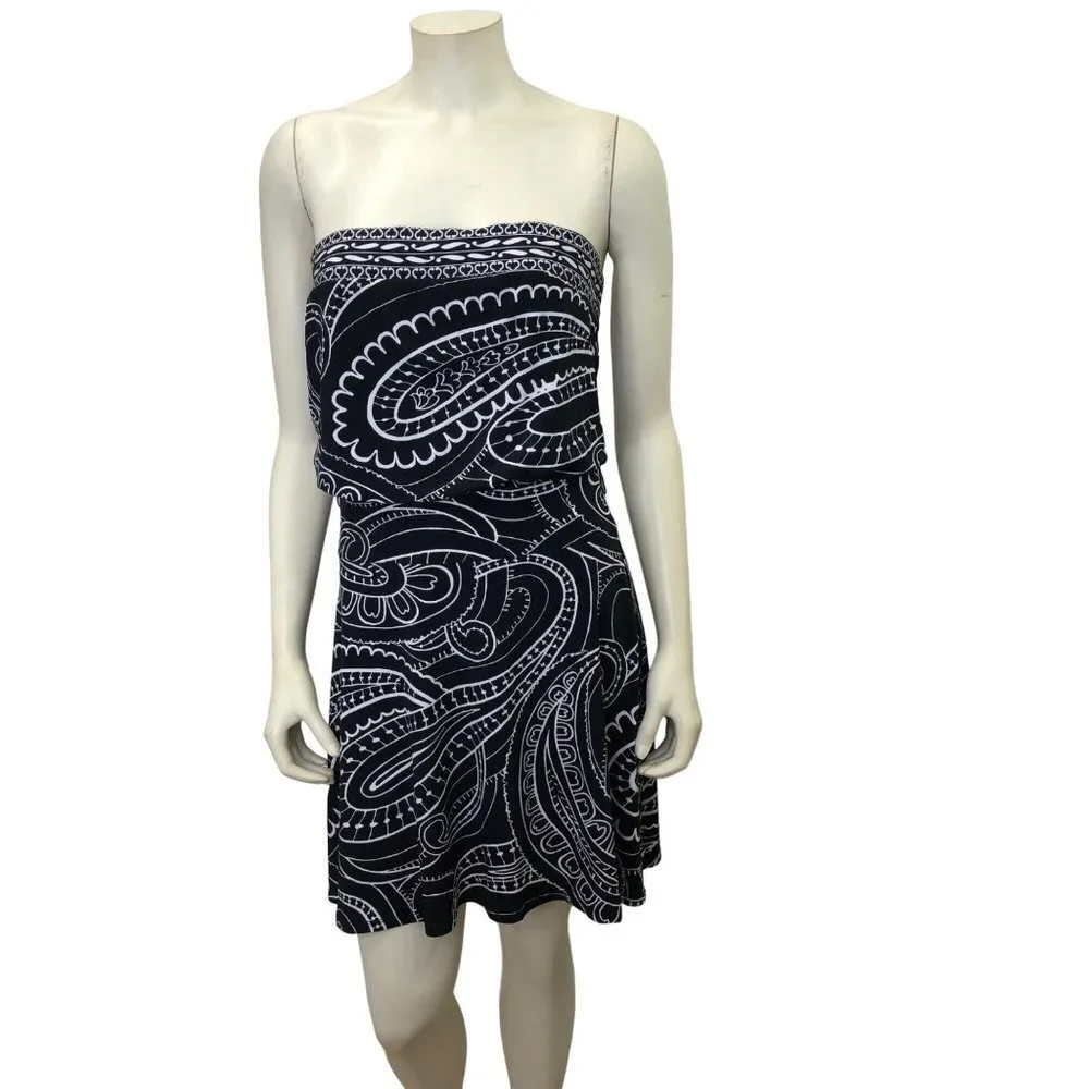 WHITE‎ HOUSE BLACK MARKET STRAPLESS DRESS SIZE SM